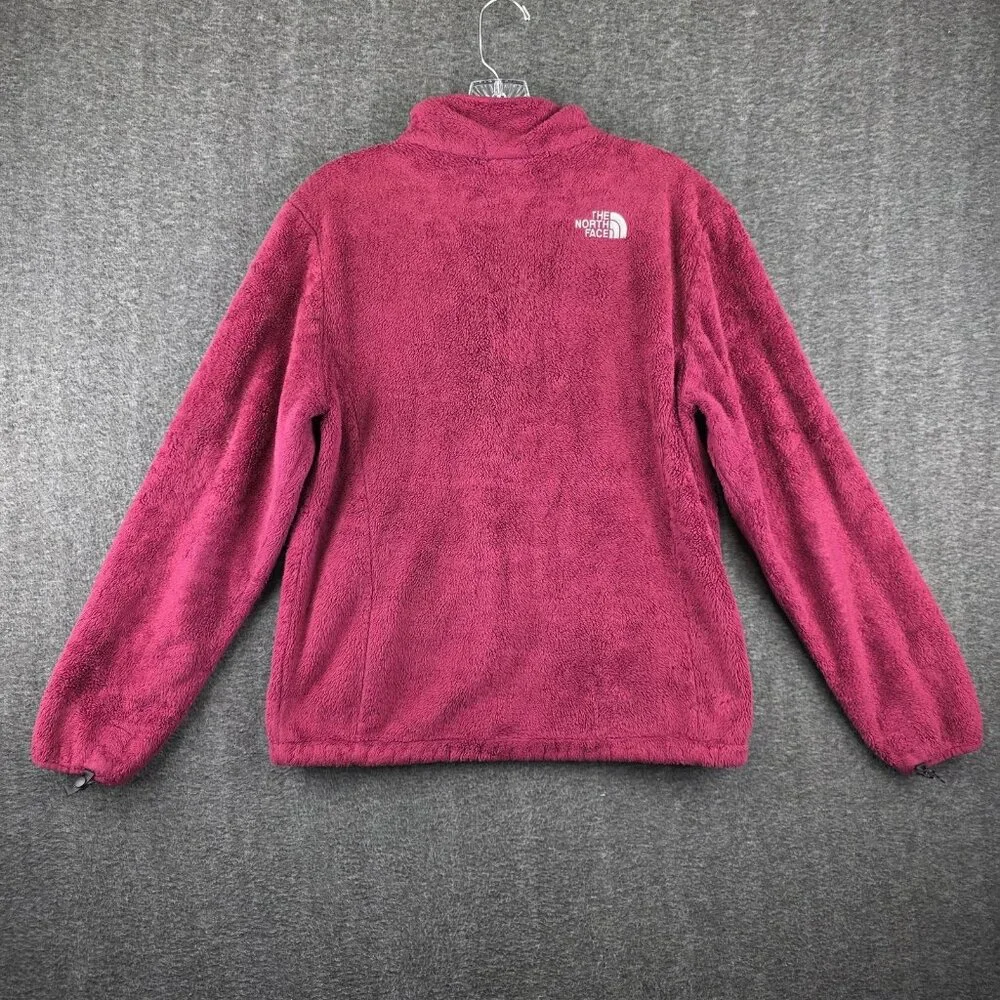 The North Face Jacket Womens Medium Pink Fleece Full Zip Soft Plush Warm Winter - Picture 4 of 9